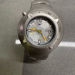 Nike watch with metal band. Vintage